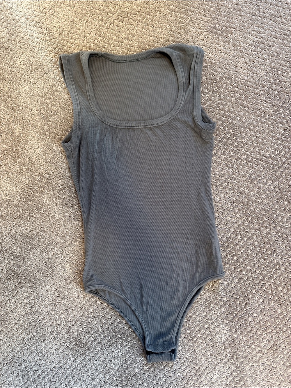 Grey Tank Bodysuit